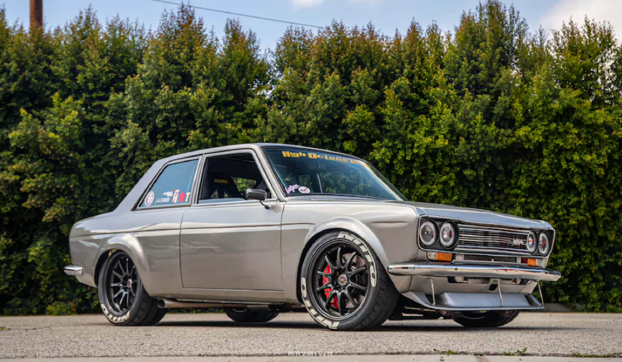 V8-Powered Datsun 510 A Fusion of US Muscle and Japanese Craft