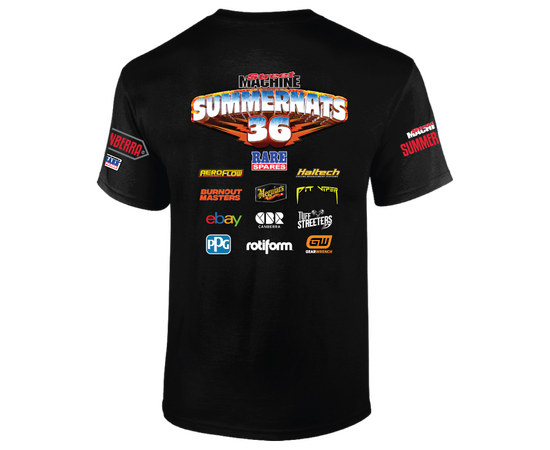 Summernats 36 Men’s Event T-Shirt – Black back