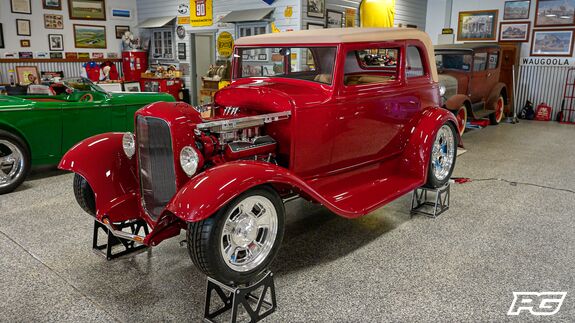 Les Lawry's 1930 Ford Vicky Ready For MotorEx Hall Of Fame  