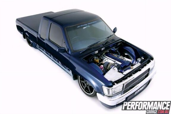 400KW BAGGED 2JZ HILUX