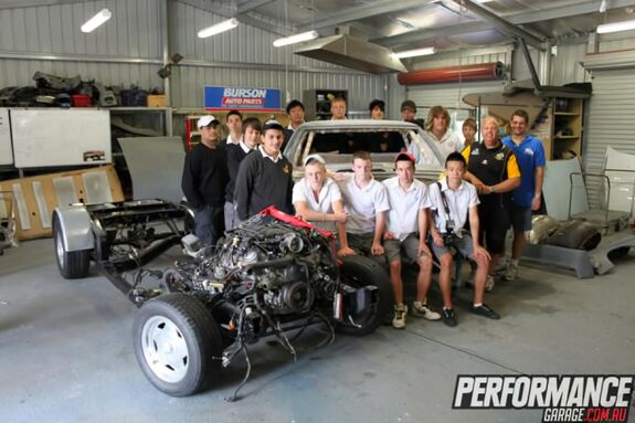 Students Build LS1-Tonner!