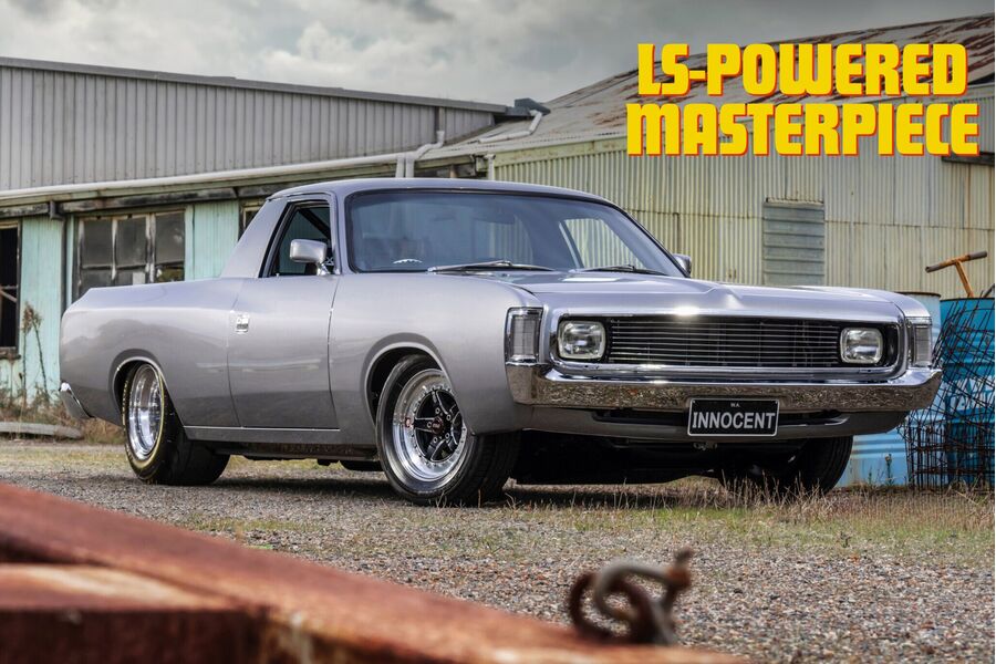 Nonnos Turbo LS Valiant Ute From Rusty Relic to Blown Beast